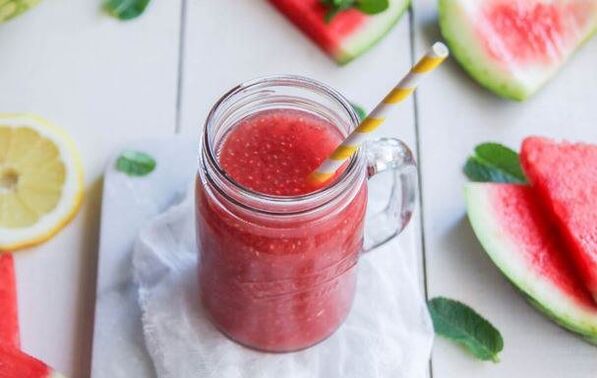 Smoothie de melancia