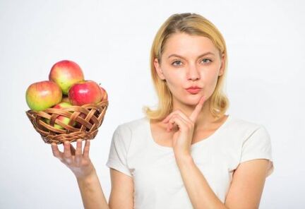 Não se empolgue com frutas